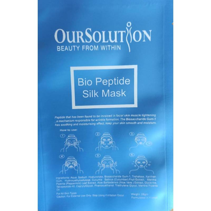 Bio Peptide Silk Mask